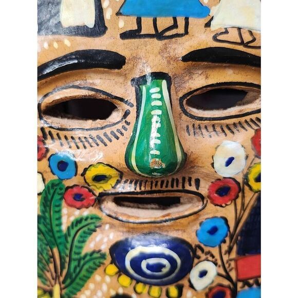 Vintage Red Clay Mask - Picture 3 of 6